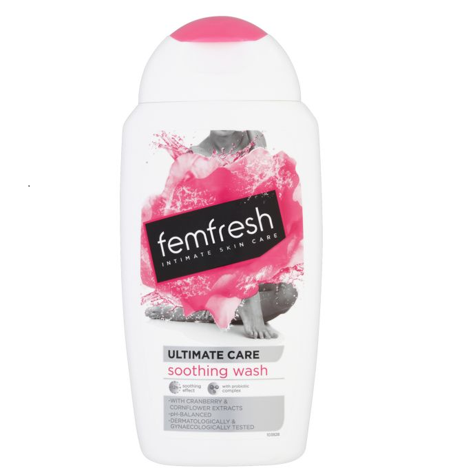  Femfresh Ultimate Care Soothing Wash Dung dịch vệ sinh phụ nữ (Hồng)