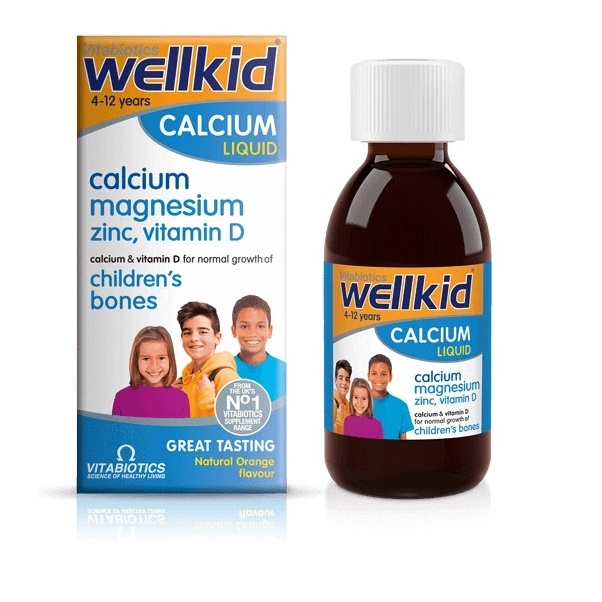 WELLKID Calcium Liquid - Canxi dạng nước cho bé