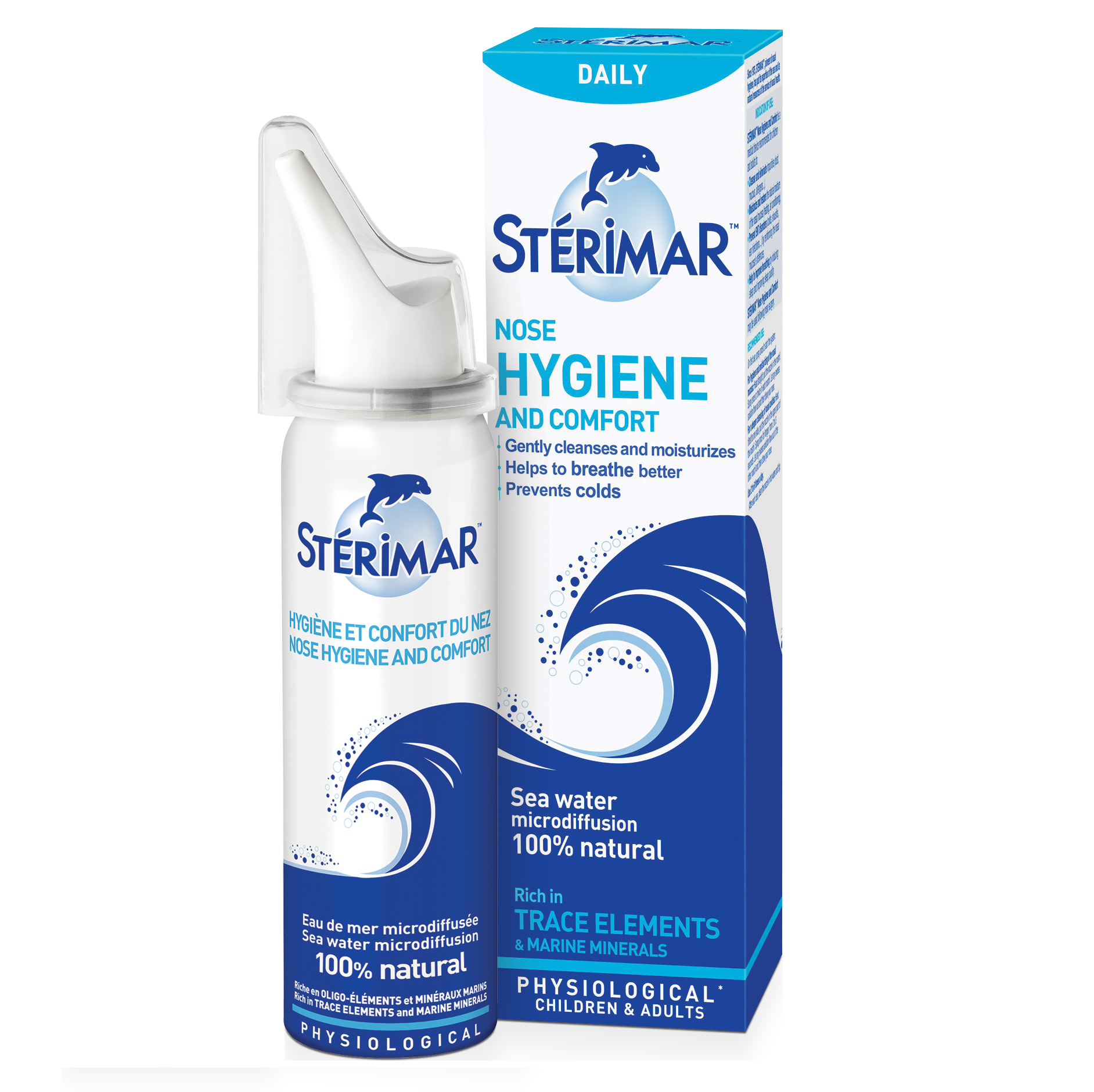 STERIMAR NOSE HYGIENE AND COMFORT Dung dịch xịt vệ sinh mũi