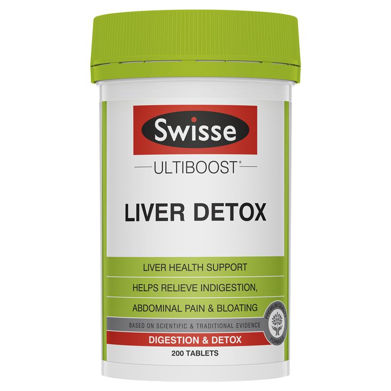 Swisse Liver Detox - Bổ gan và giải độc gan