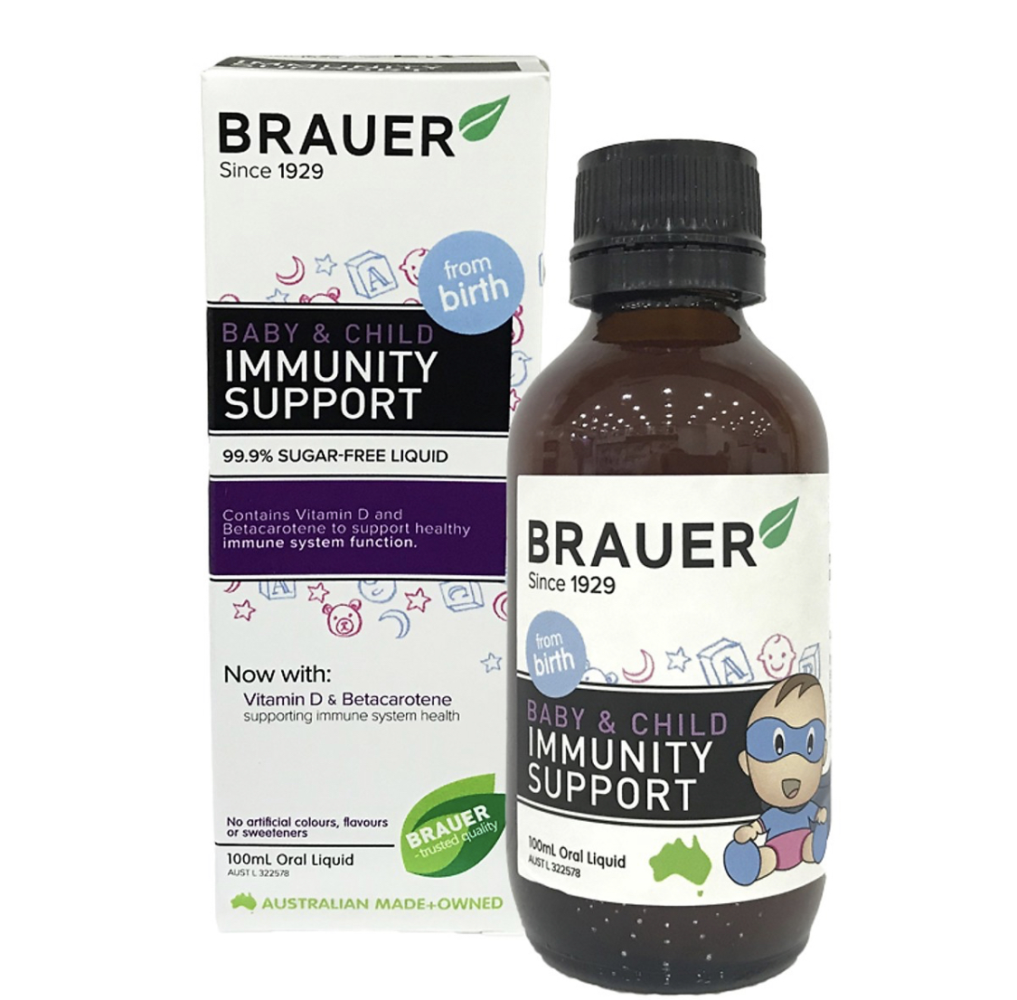 Tăng đề kháng Brauer Immunity support 100ml