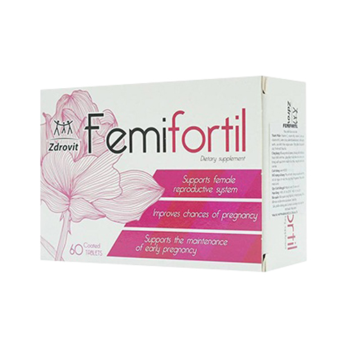 Femifortil - Hỗ trợ ngăn ngừa suy buồng trứng, tăng khả năng thụ thai, bảo vệ thai nhi thời kỳ đầu