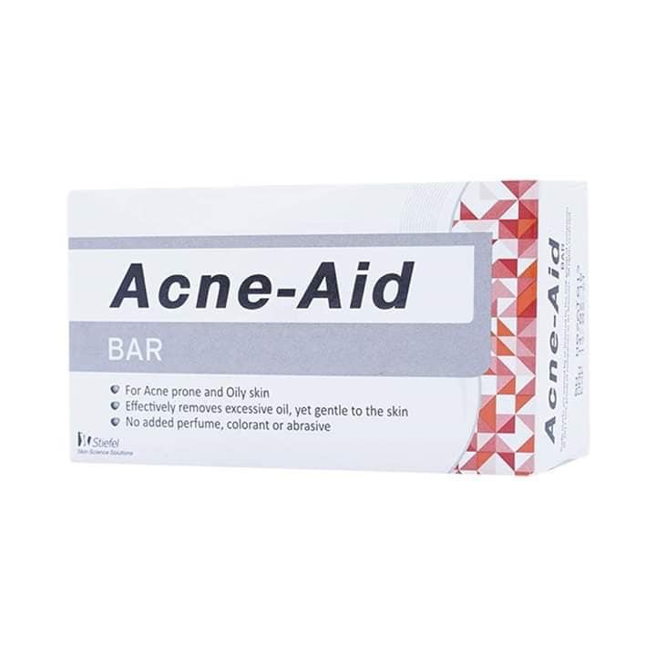 Acne-Aid xà phòng rửa mặt cho da dầu mụn