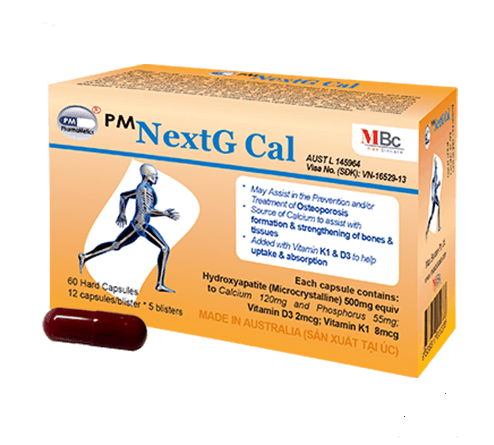 NextG Cal bổ sung canxi hữu cơ Hộp 60 vien