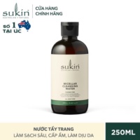 NƯỚC TẨY TRANG THẢO DƯỢC  Sukin Micellar Cleansing Water 250ml