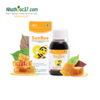 Sunbee siro ho từ keo ong và thảo mộc giúp giảm ho đờm, ho khan, khản tiếng