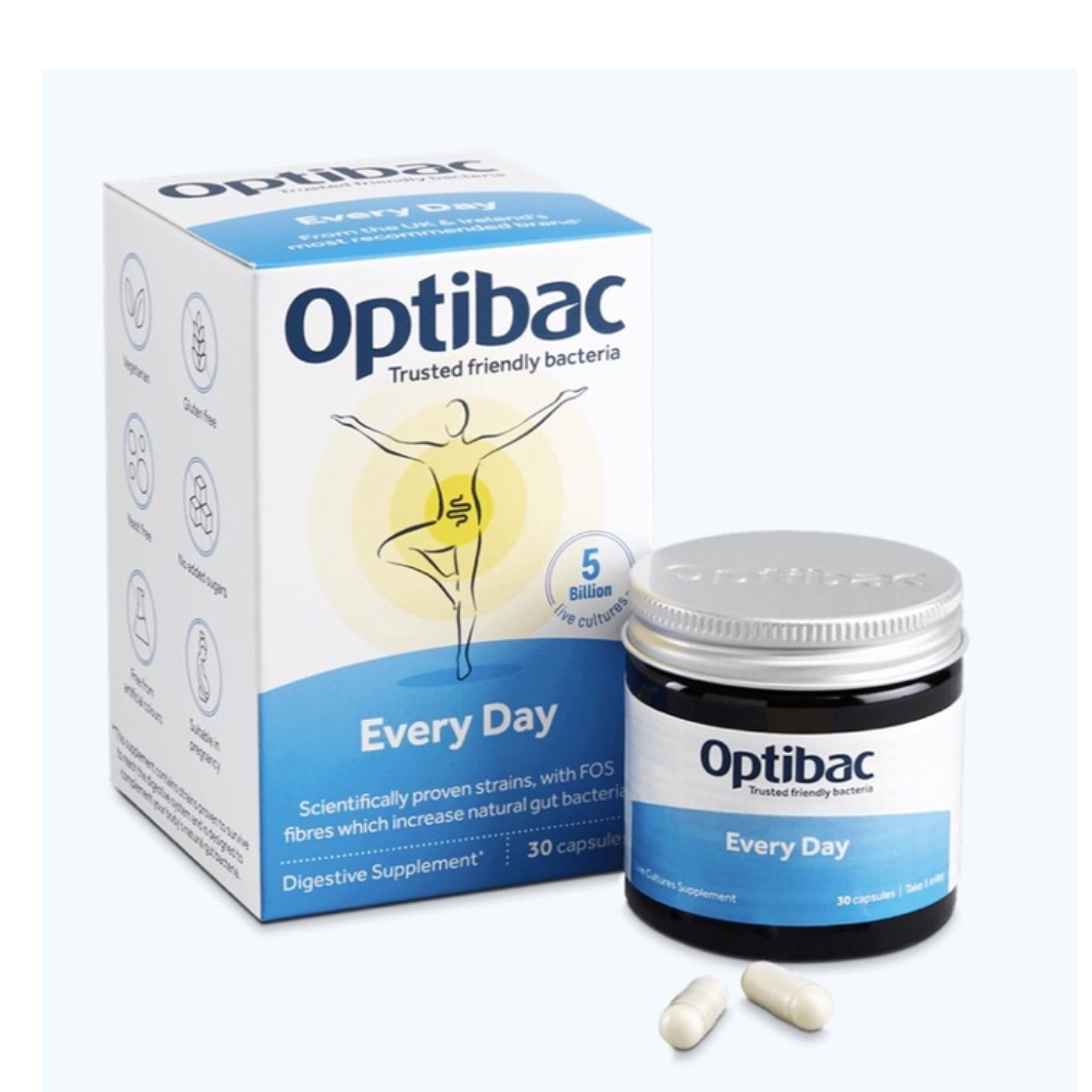 OptiBac Probiotics For Daily Wellbeing (Hộp 30 viên)