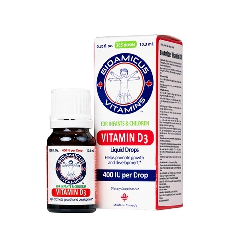BIOAMICUS VITAMIN D3 Liquid Drops