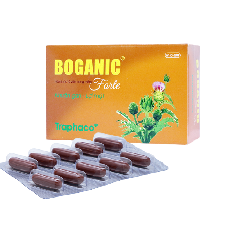 BOGANIC FORTE - Nhuận gan - Lợi mật - Thông tiểu - Giải độc
