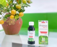 Siro ho Promax New hỗ trợ giảm hắt hơi, sổ mũi, ho
