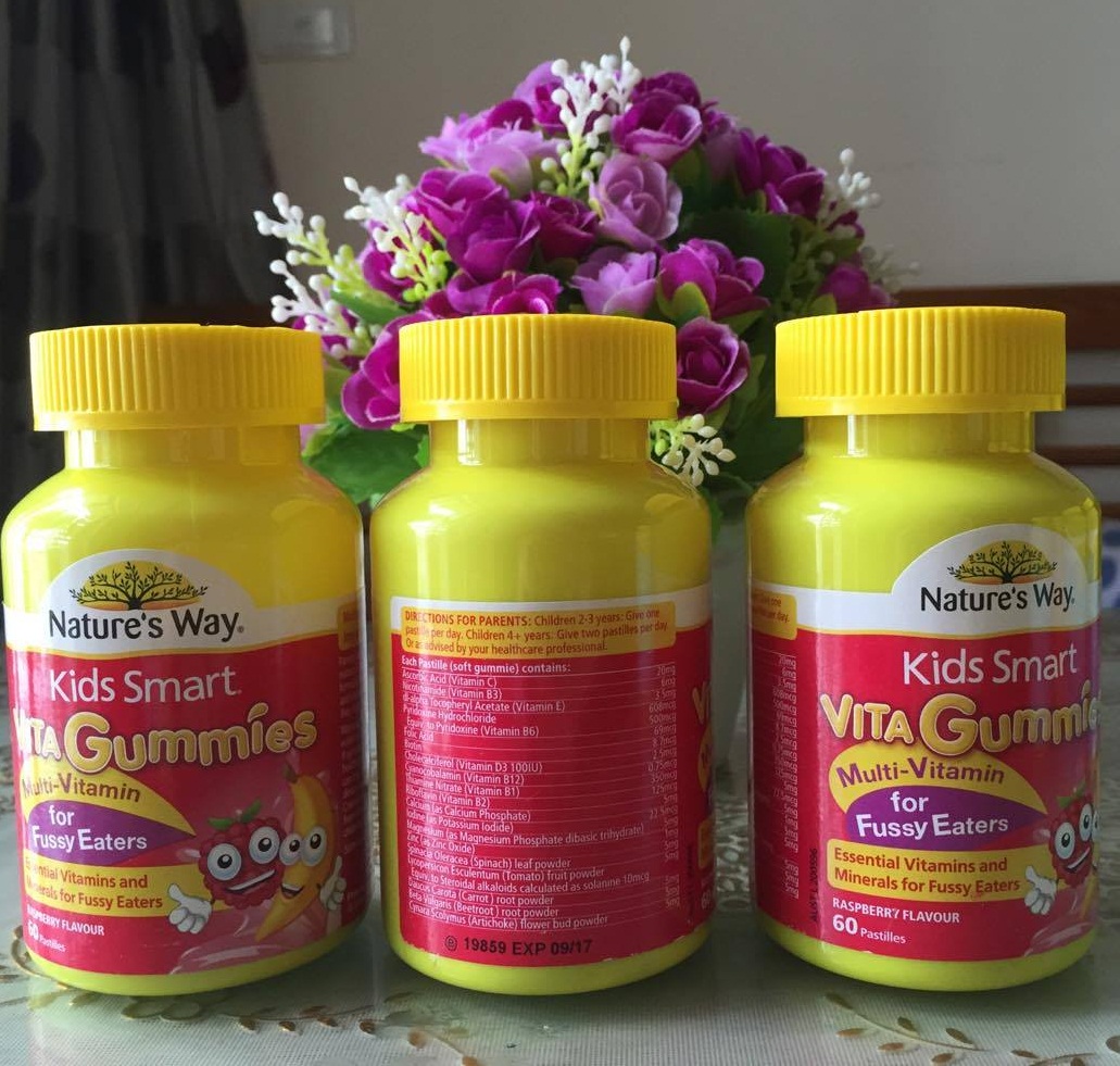 Kids Smart Vita gummies for Fussy eater - Kẹo dẻo bổ sung vitamin cho bé biếng ăn
