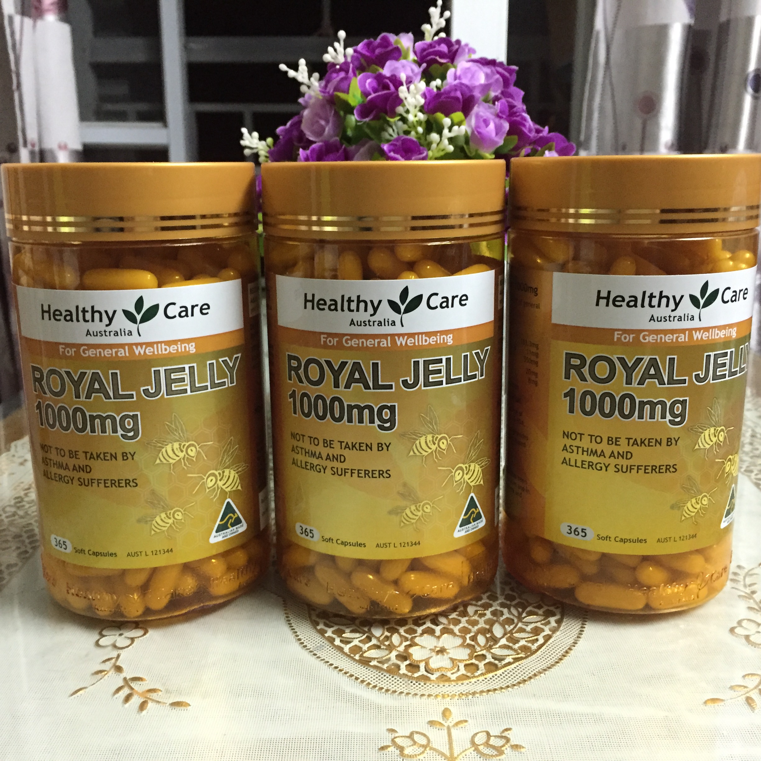 Sữa ong chúa Healthy Care Royal Jelly 1000