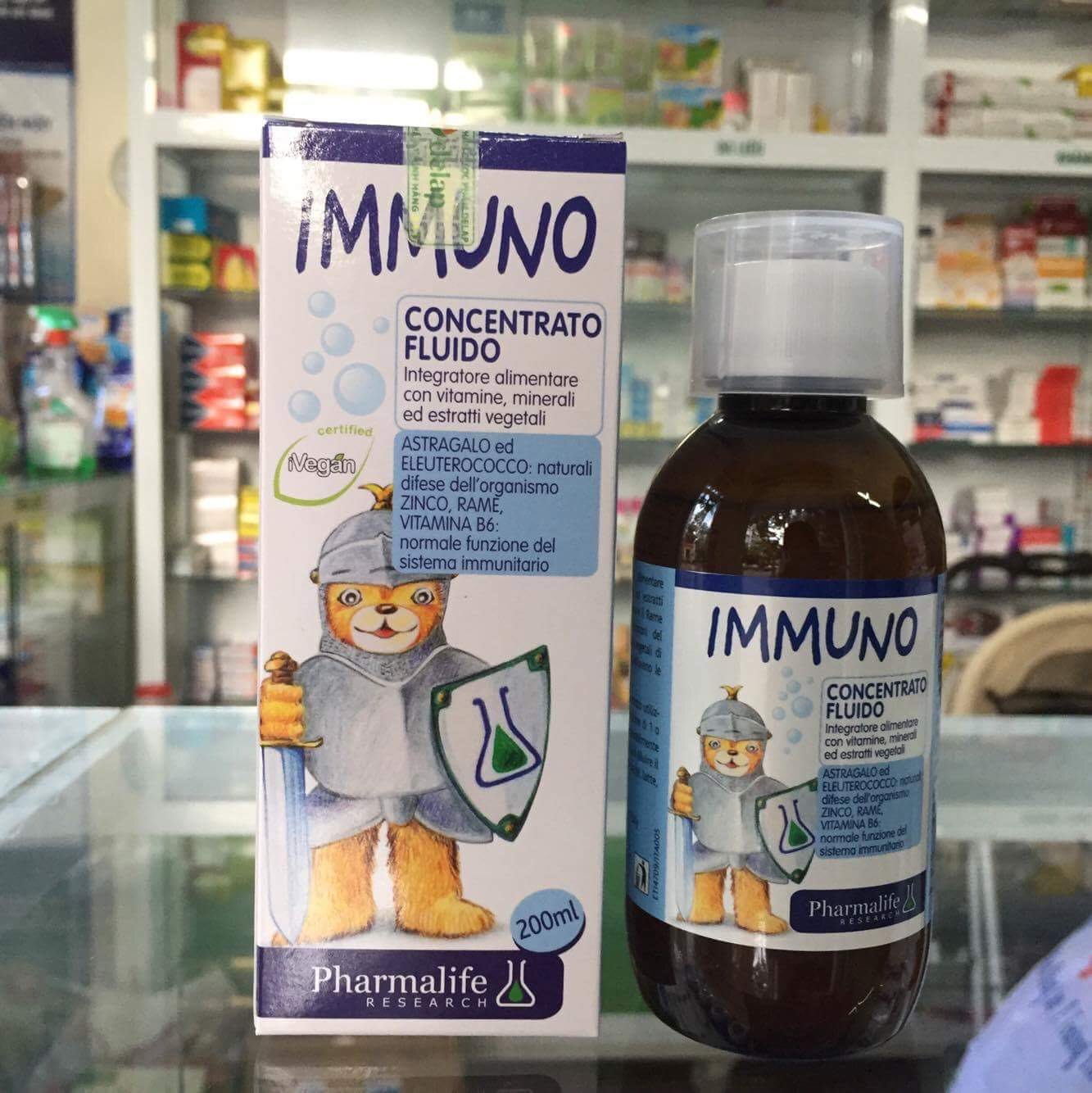 Immuno thảo dược tăng đề kháng