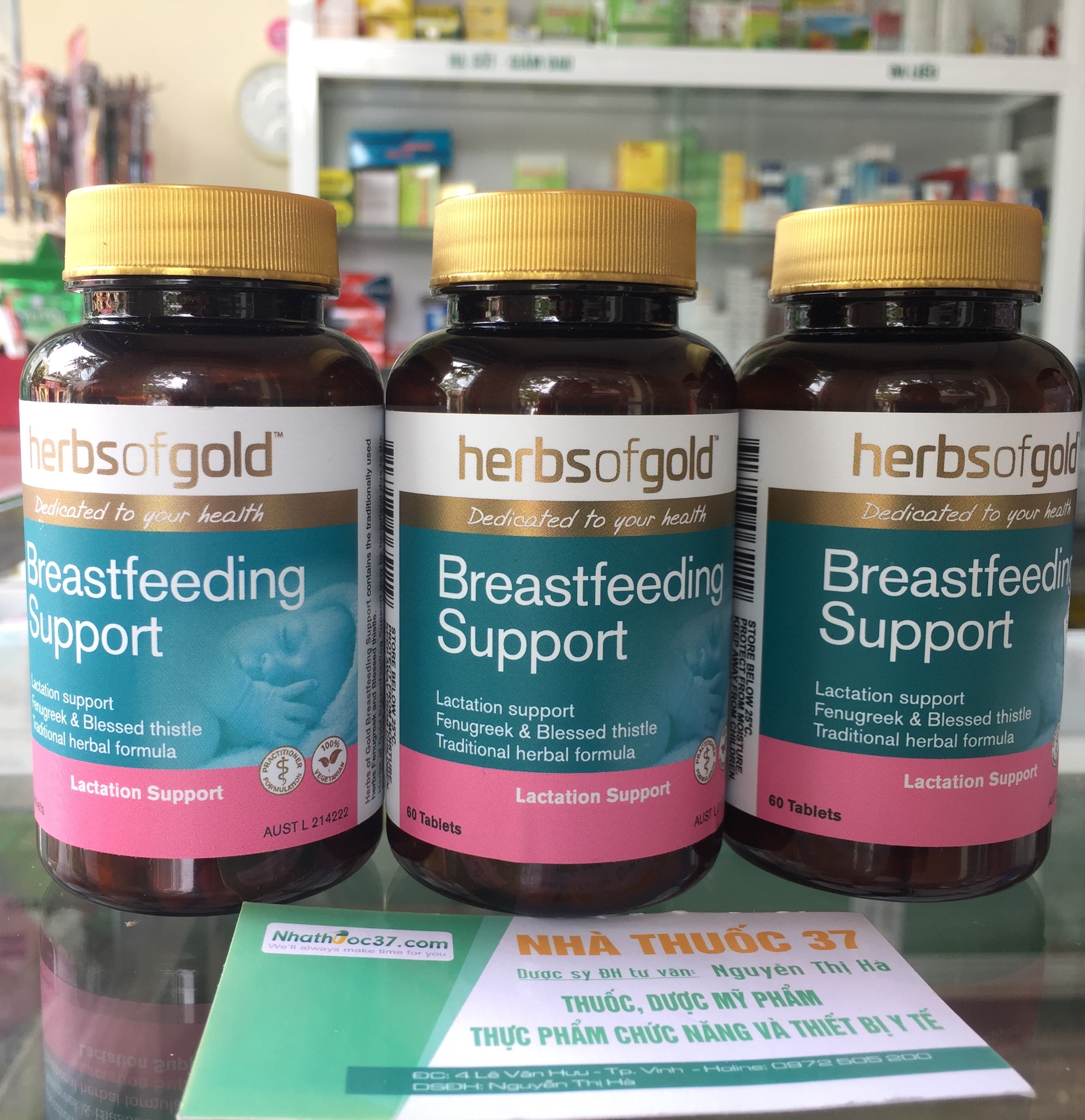 Lợi sữa Herbs of Gold Breastfeeding Support