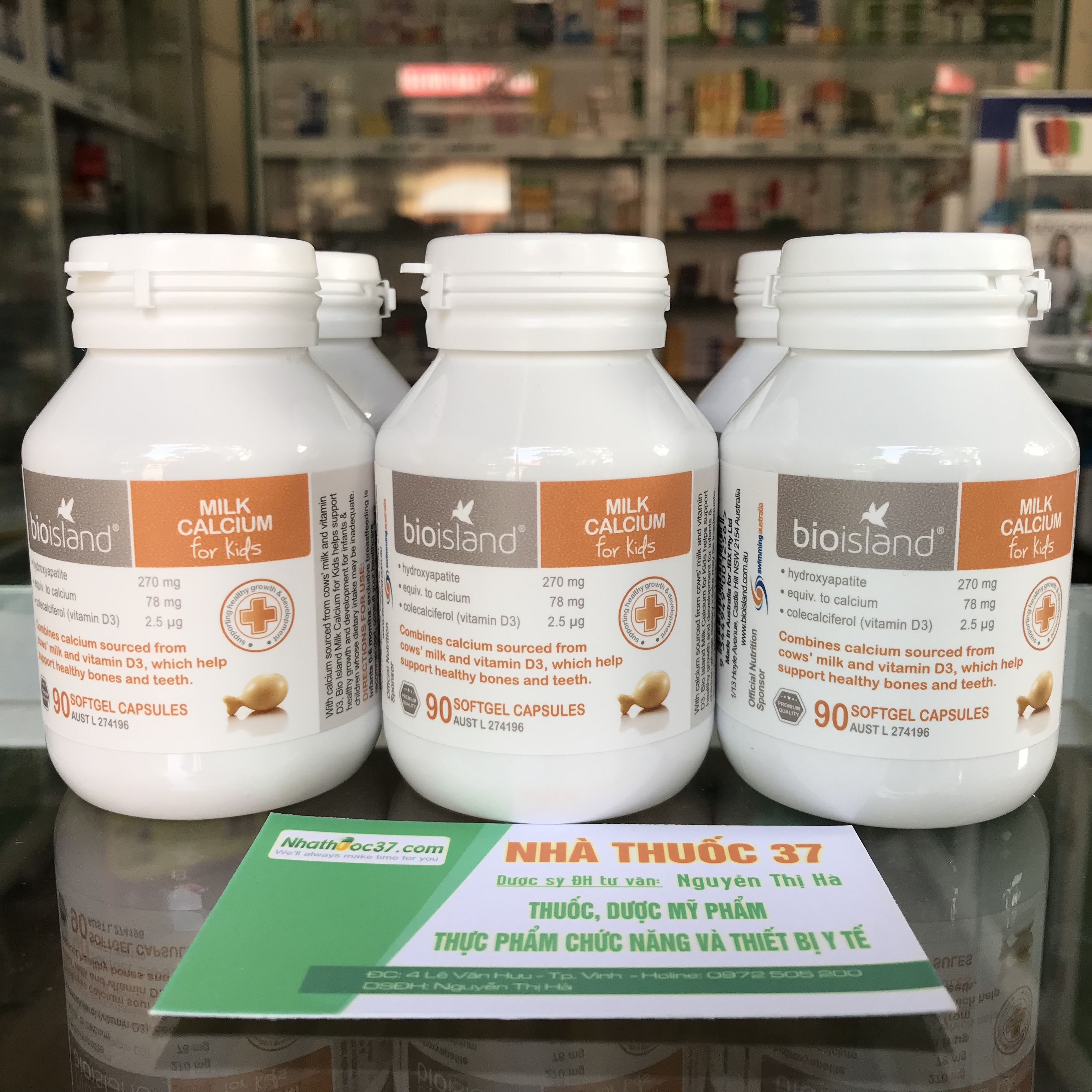 Bioisland Canxi milk - bổ sung sữa canxi cho bé