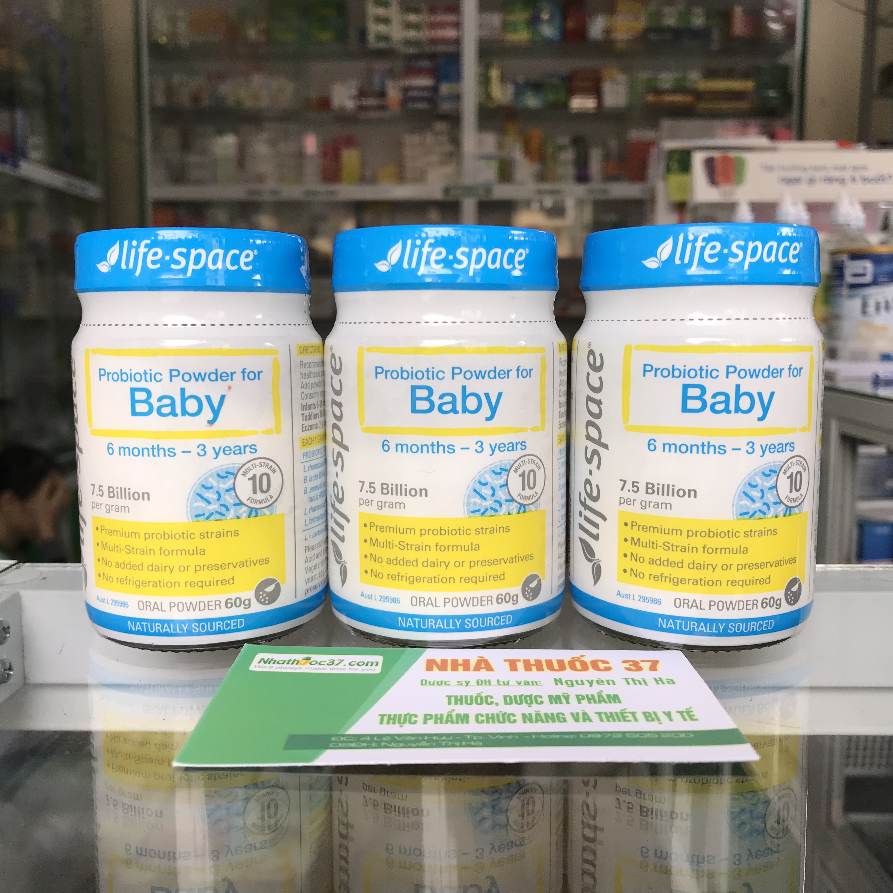 Men vi sinh Úc Probiotic Powder cho bé 60g giúp trẻ từ 0 - 3 tuổi 