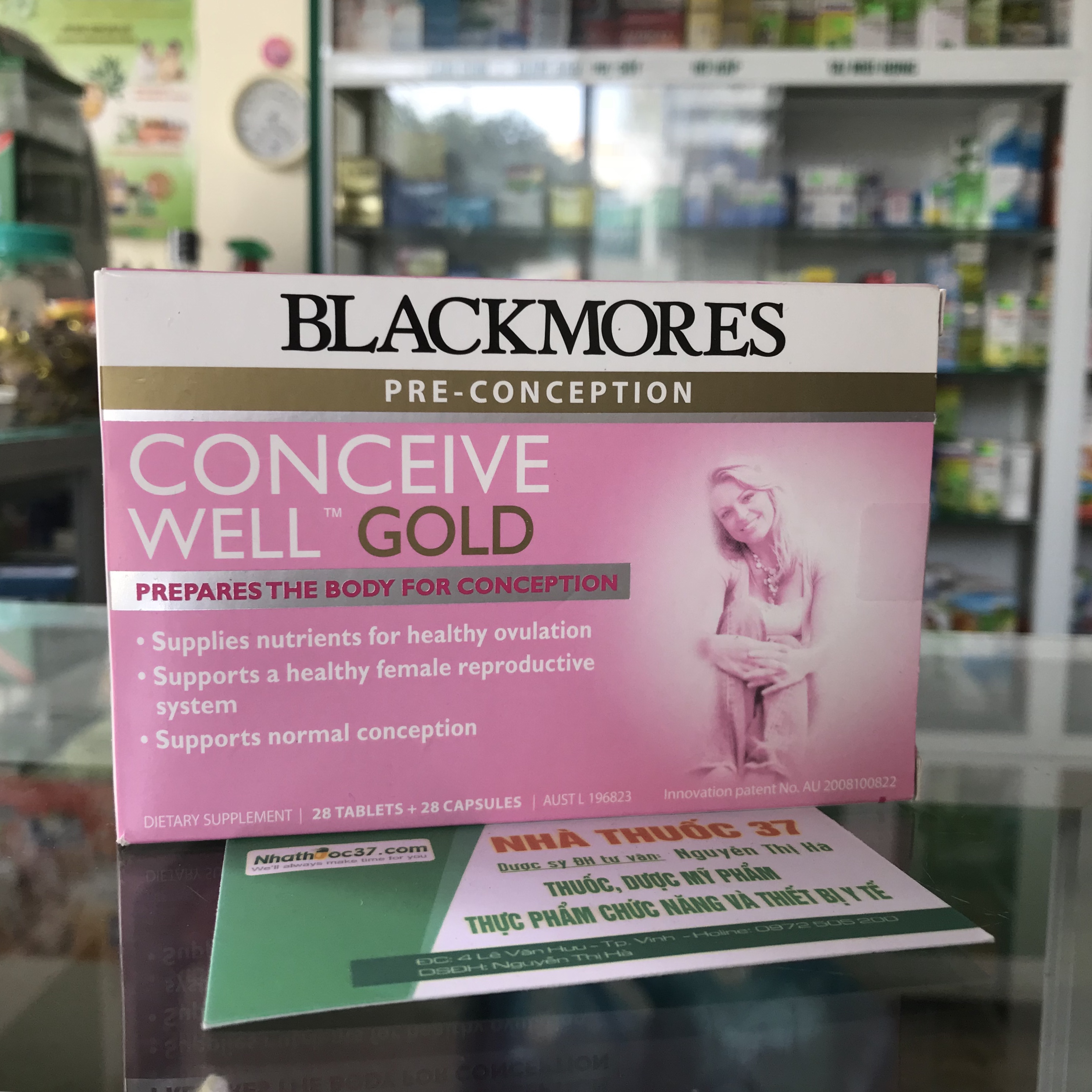 Blackmore conceive well gold - Thuốc tăng khả năng thụ thai cho nữ giới