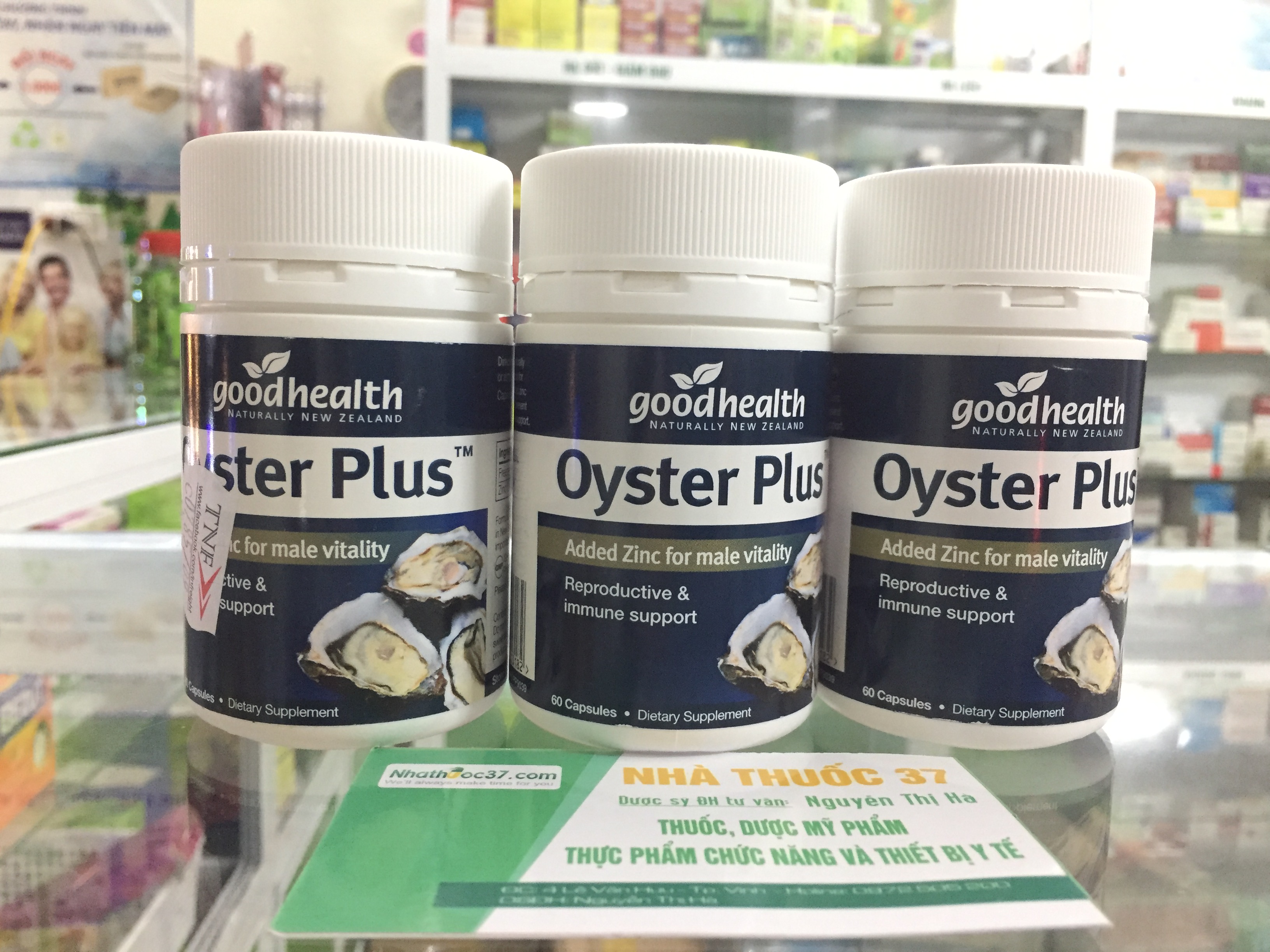 Tinh chất hàu Oyster plus Goodhealth, 60 viên