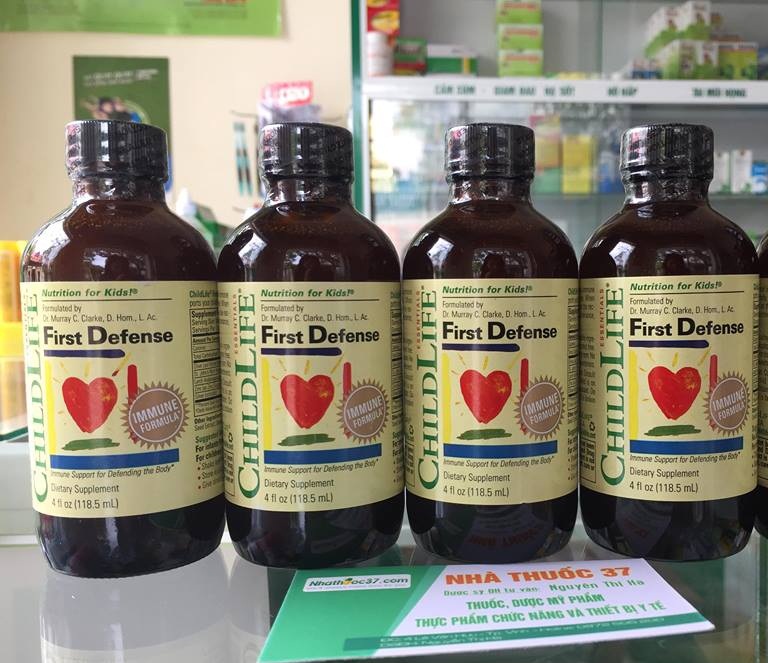 Vitamin Tăng Hệ Miễn Dịch Cho Bé ChildLife First Defense