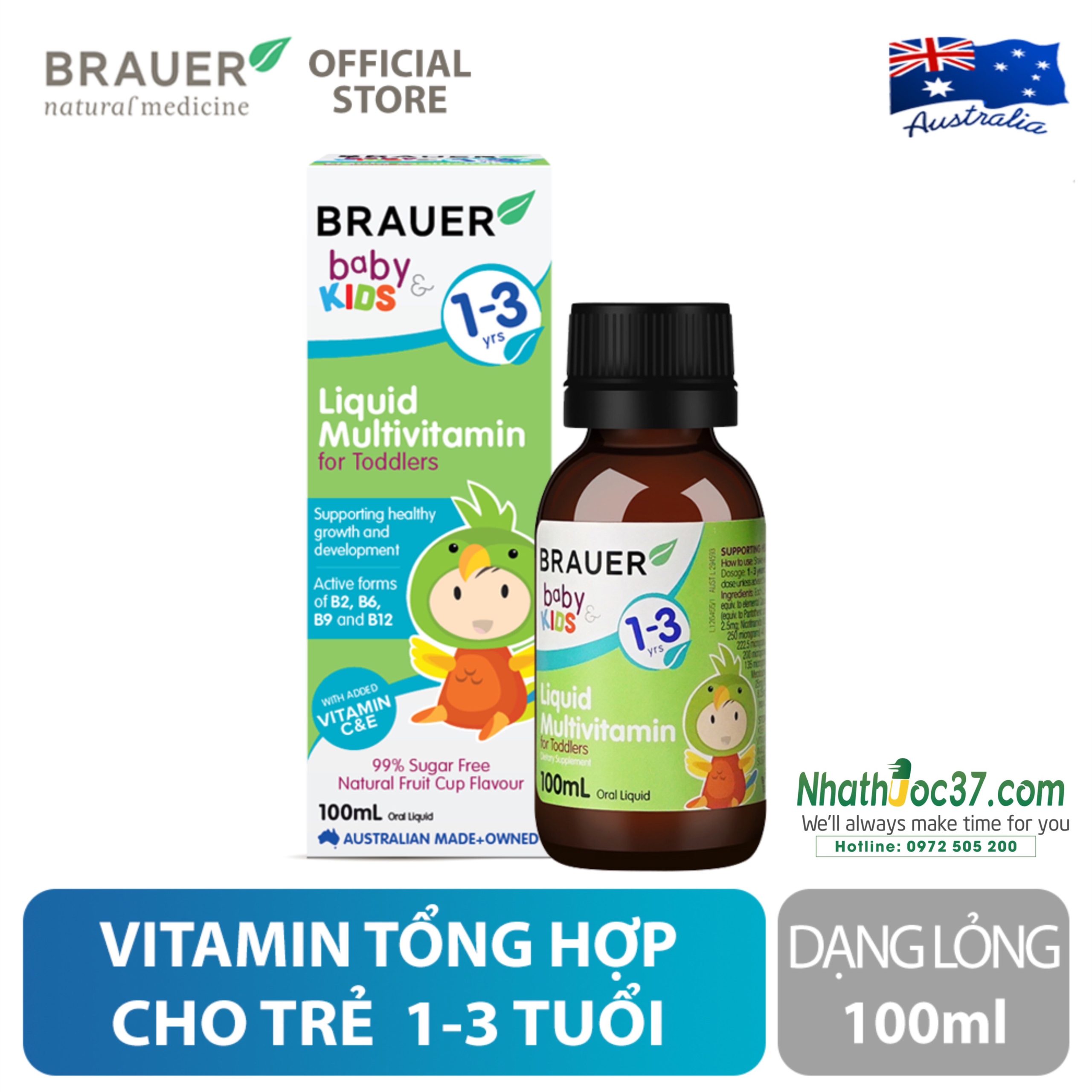 LIQUID  MULTIVITAMIN FOR TODDLER