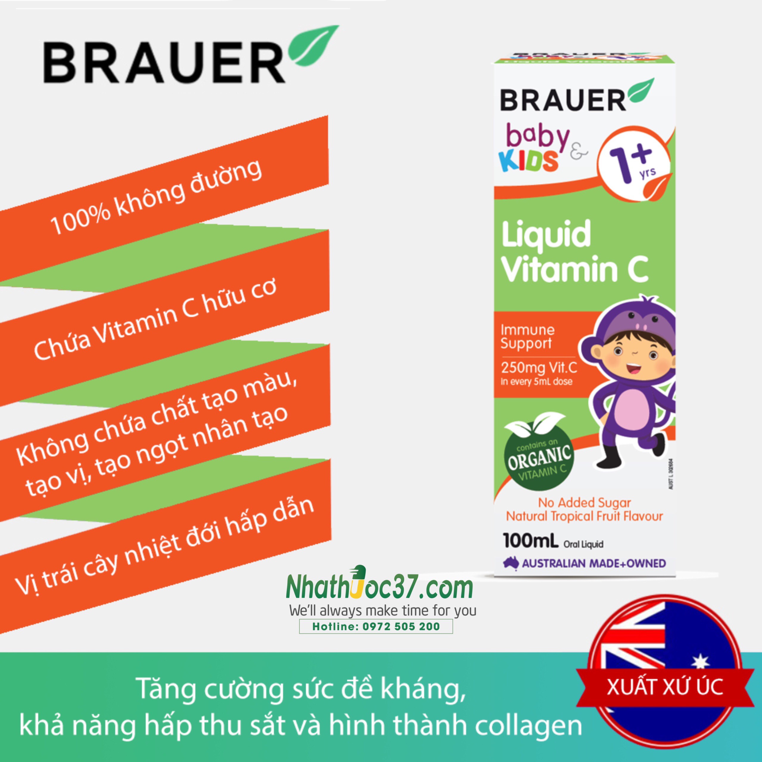 BRAUER LIQUID VITAMIN C