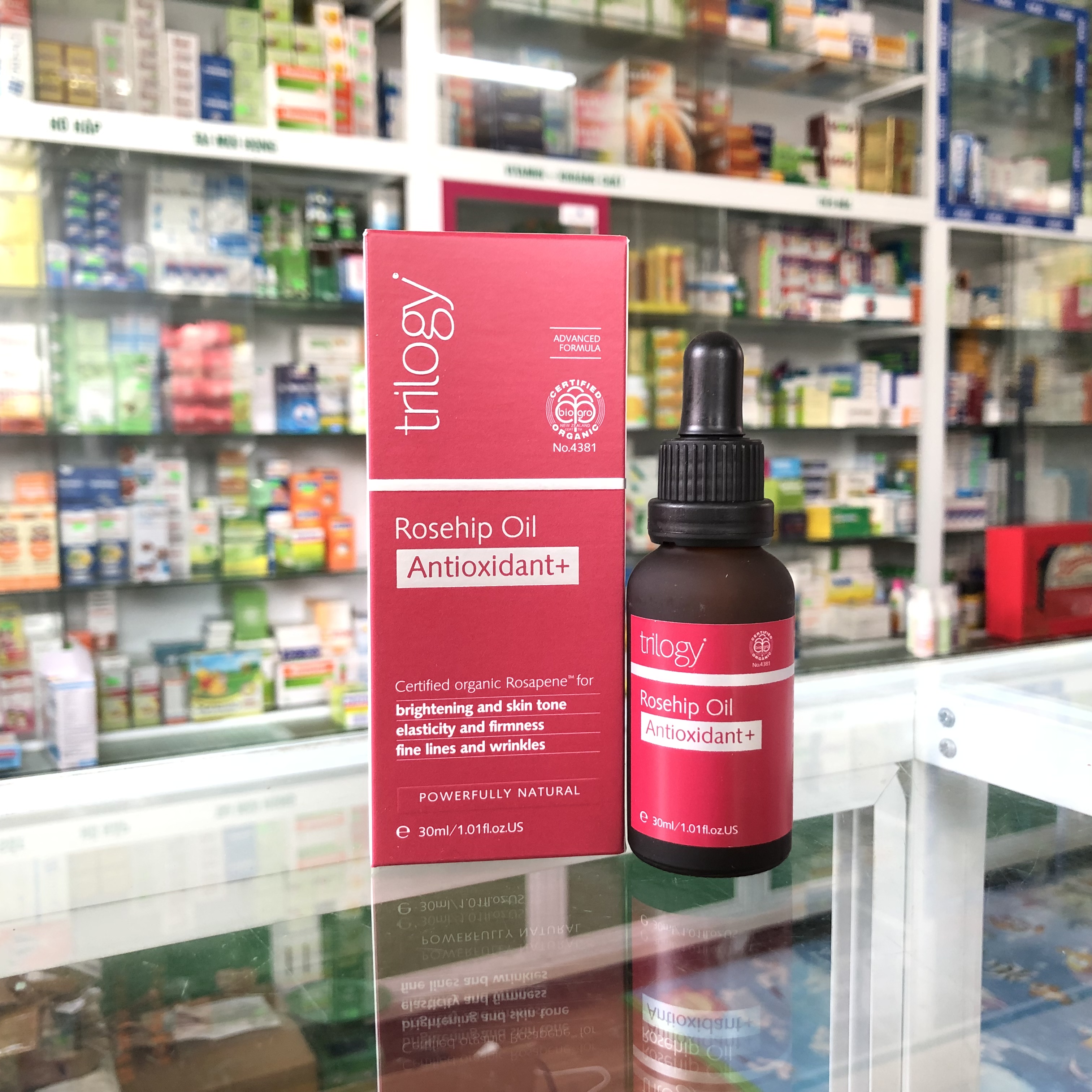 Dầu dưỡng Da Chống lão hoá và sáng mịn da Trilogy antioxidant