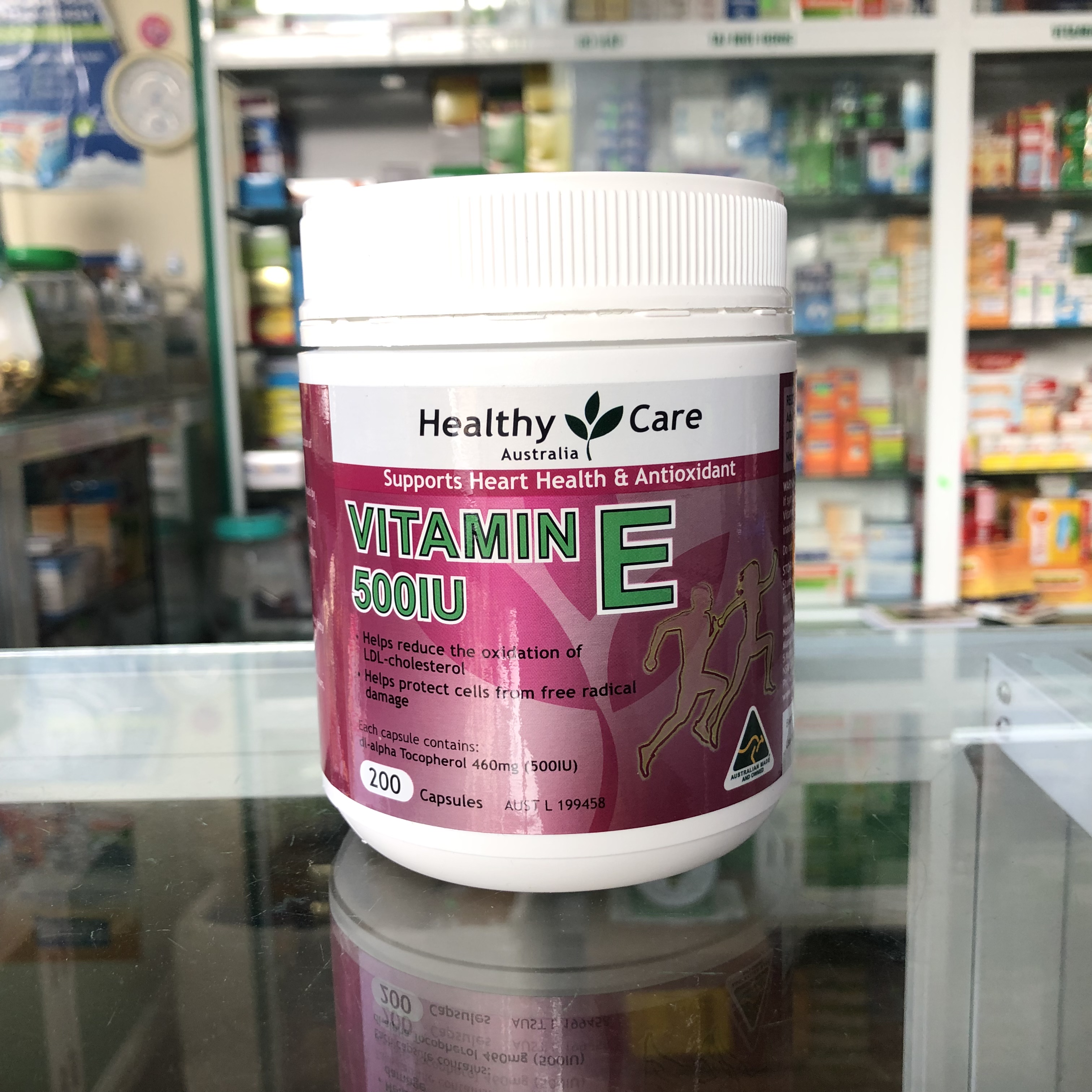 Healthy Care Vitamin E 500IU 200 viên