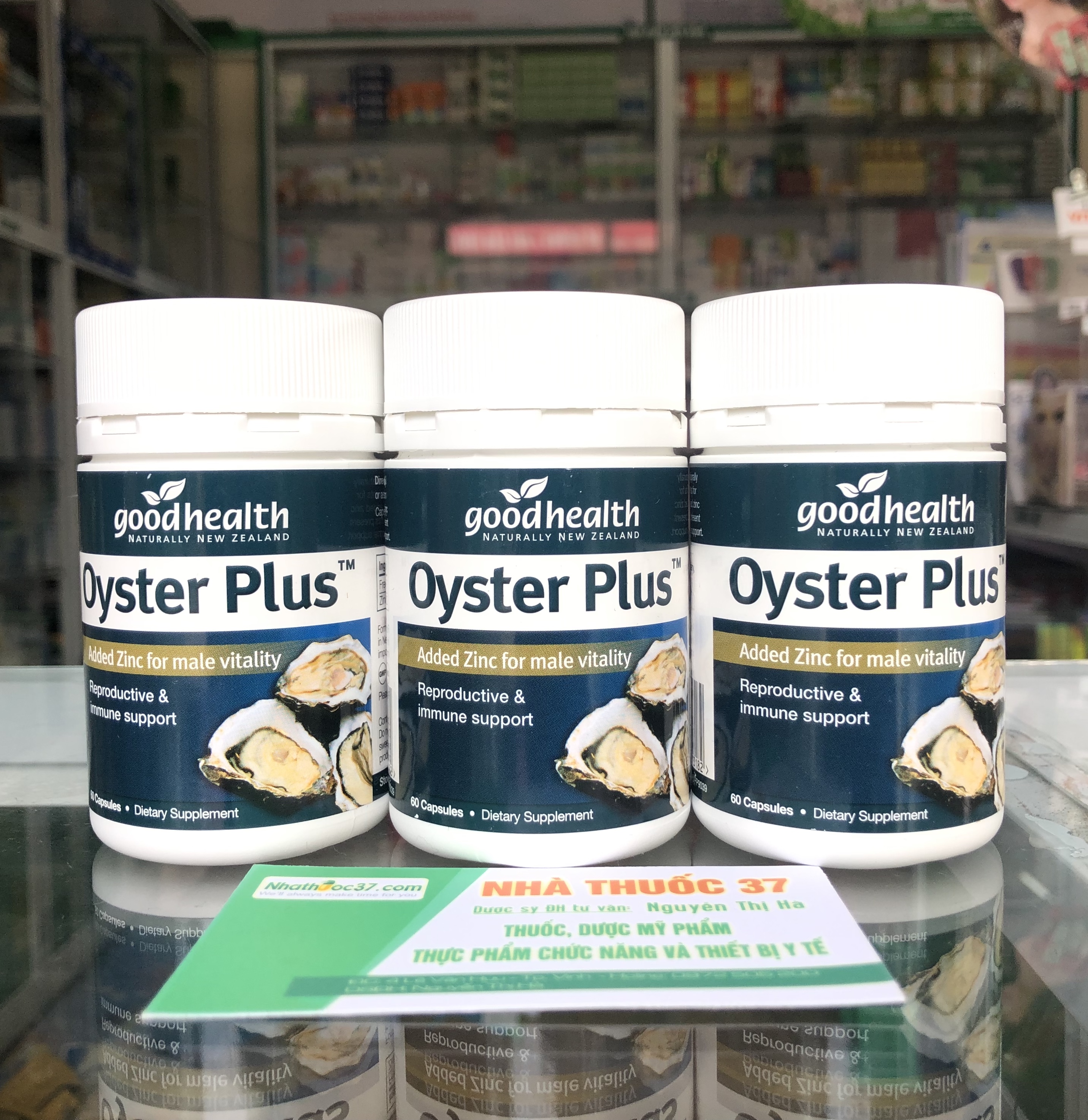 Tinh chất hàu Oyster plus Goodhealth, 60 viên