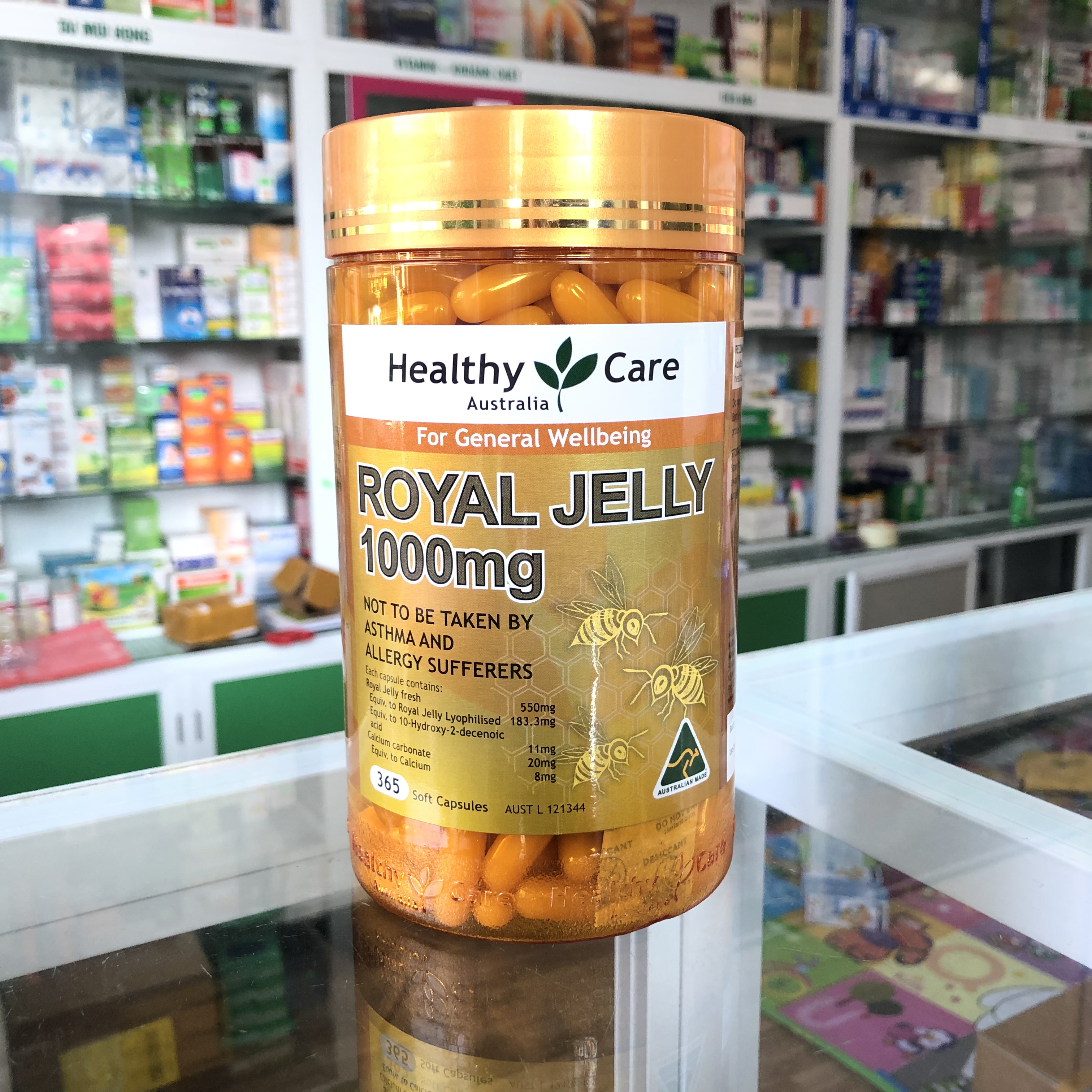 Sữa ong chúa Healthy Care Royal Jelly 1000