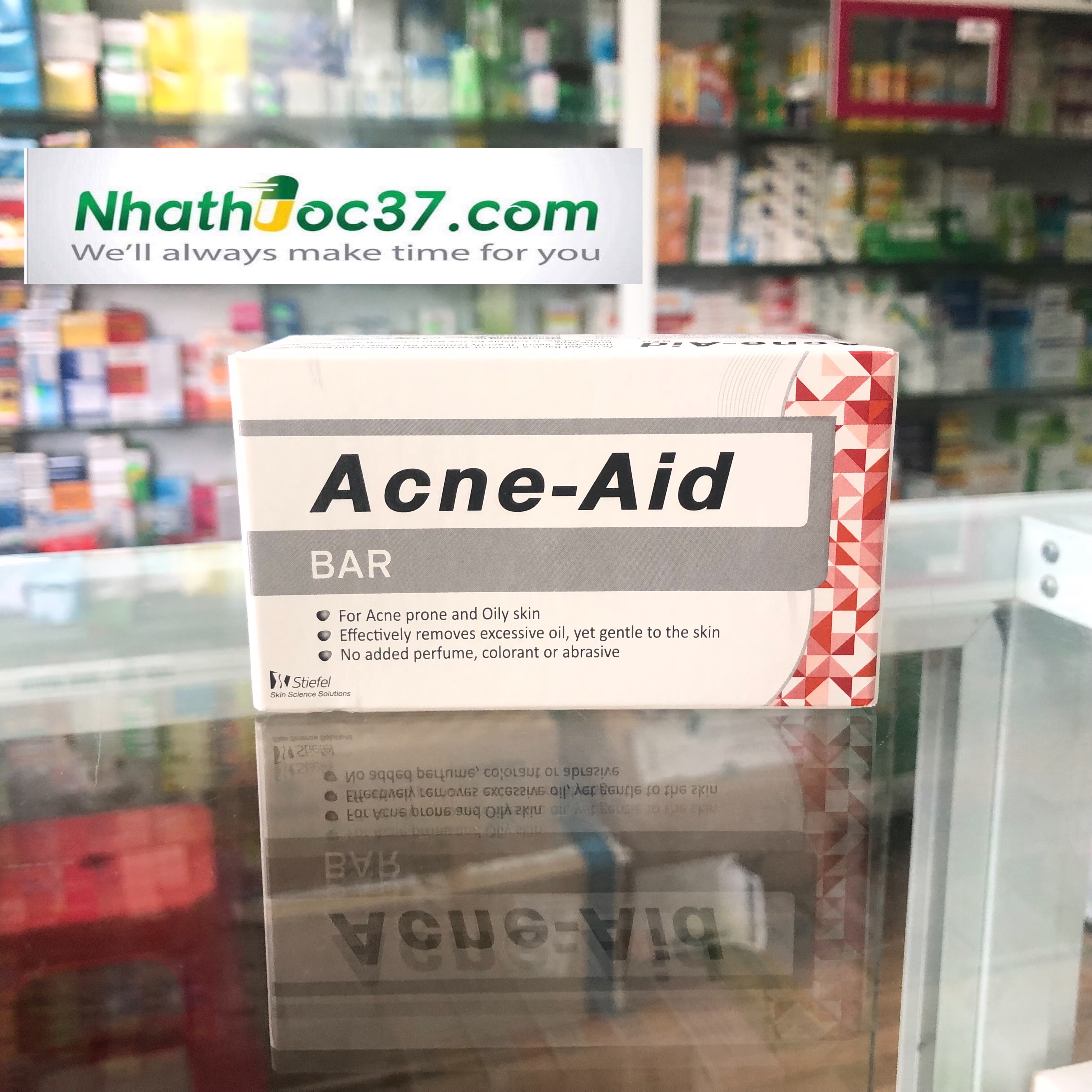 Acne-Aid xà phòng rửa mặt cho da dầu mụn